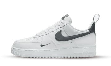 Nike Air Force 1 Low 07 LV8 White Metallic Dark Grey, Nieuw
