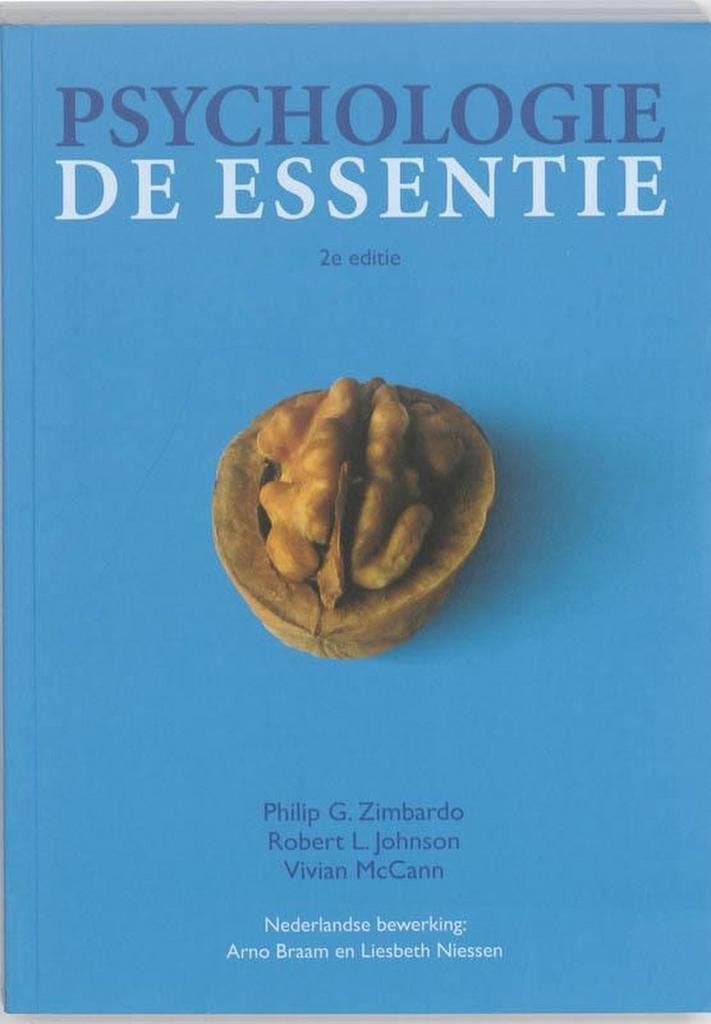 Psychologie, de essentie, 9789043019828, Boeken, Studieboeken en Cursussen, Zo goed als nieuw, HBO, Verzenden
