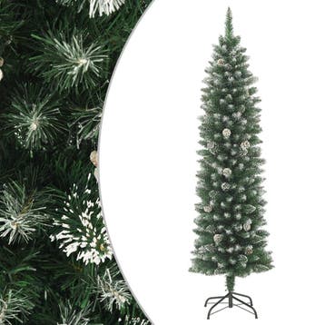 Kerstboom 150cm smal besneeuwd | retourdeal 45% korting, Diversen, Kerst, Ophalen of Verzenden, Nieuw