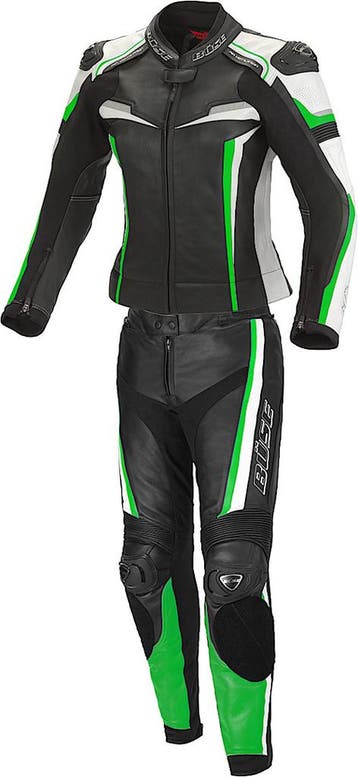 Büse Mille Dames Zwart Groen 2-Delig Motorpak, Nieuw met kaartje, Dames, Büse, Combipak