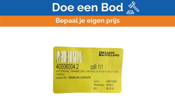 Bieden: Rutter internal frame  DPU W | PSU & PCM, Watersport en Boten, Navigatiemiddelen en Scheepselektronica, Kabel of Apparatuur