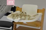 Stokke Tripp Trapp newborn babyset tray tuigje beugel leer, Kinderen en Baby's, Kinderstoelen, Verzenden, Zo goed als nieuw, Meegroeistoel