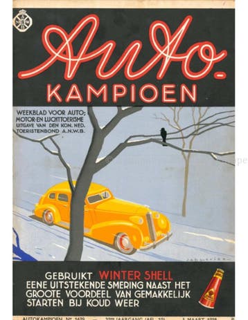 1938 AUTOKAMPIOEN MAGAZINE 10 NEDERLANDS, Boeken, Nieuw, Author