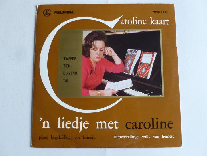 Caroline Kaart - n  Liedje met Caroline (LP), Cd's en Dvd's, Vinyl | Nederlandstalig, Zo goed als nieuw, Ophalen of Verzenden