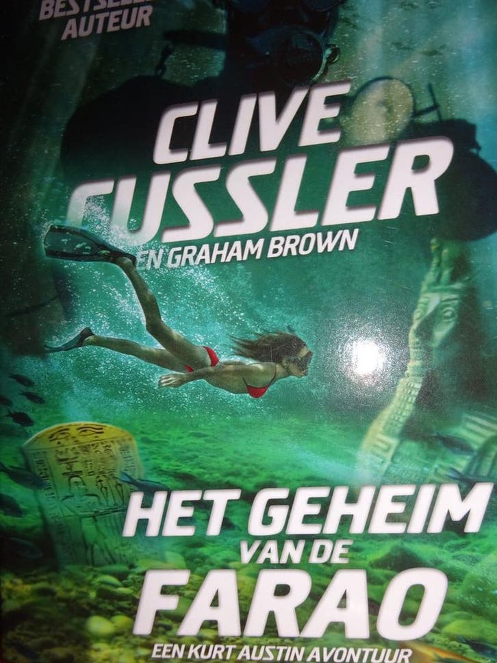 Het Geheim van de Farao Clive Cussler 9789044360189, Boeken, Overige Boeken, Zo goed als nieuw, Verzenden