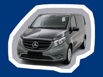 Zakelijke Lease |  Mercedes-Benz Vito 114 CDI L1 Automaat Na, Automaat, Gebruikt, Zwart, Mercedes-Benz