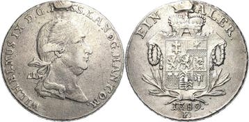 Wilhelmstaler, daalder 1789 Hessen-kassel Wilhelm Ix 1785..., Verzenden