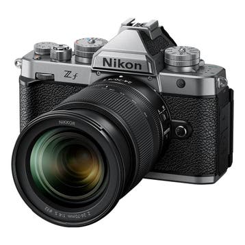 Nikon Z f Silver + 24-70mm f/4.0, Ophalen of Verzenden, Nieuw, Overige typen, Nikon