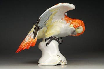 Rosenthal - Beeldje - Papuga - Porselein