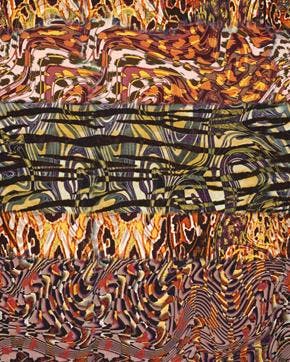 Viscose Stretch Dierenprint Melange, Hobby en Vrije tijd, Stoffen en Lappen, Nieuw, Overige kleuren