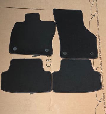 Mattenset VW Golf 7 Automatten Zwart Origineel NIEUW!, Verzenden, Nieuw