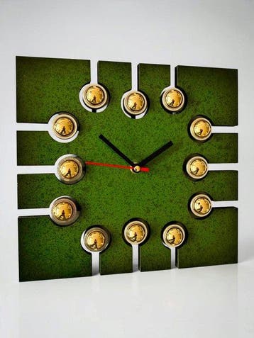 Wandklok - Juwelier Hörl Prototype - Mid-century modern