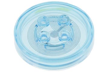 LEGO Dimensions 10x Losse Toy Tag - (Doorzichtig Licht Blauw, Verzenden, Zo goed als nieuw