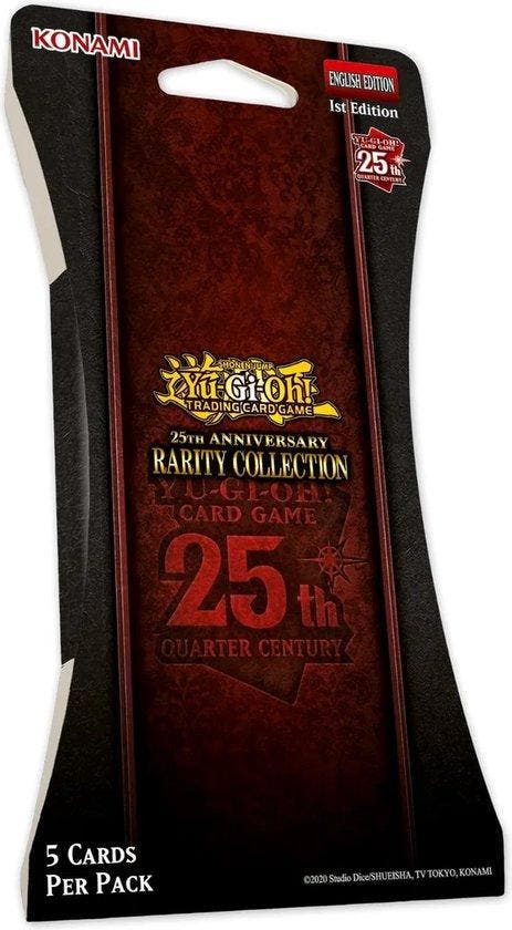 Yu-Gi-Oh! TCG - 25th Anniversary Rarity Collection Booster, Kinderen en Baby's, Speelgoed | Overig, Verzenden