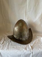 Staal, Spanish Morion Replica Helm - 26 cm (Zonder
