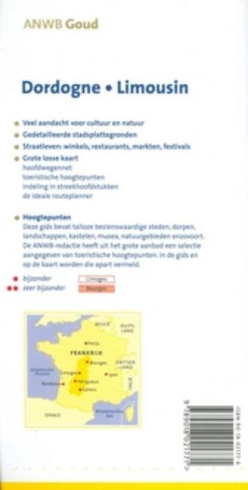 Dordogne, Limousin / ANWB goud 9789018021771 Gjelt de Graaf, Verzenden, Gelezen, Gjelt de Graaf