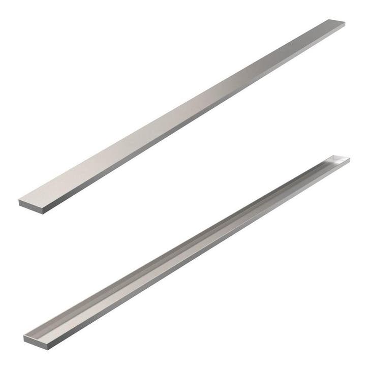 Brauer Los Multifunctioneel Rooster - 160 cm - Rvs, Doe-het-zelf en Verbouw, Sanitair, Nieuw, Rvs, Ophalen of Verzenden