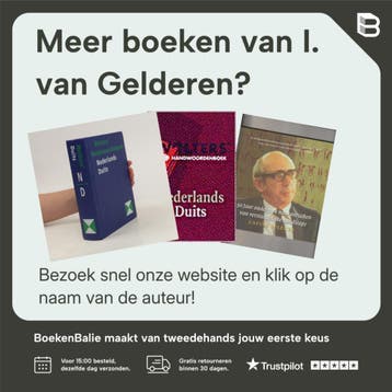 Wolters handwoordenboek / Duits-Nederlands / Wolters, Boeken, Verzenden, Zo goed als nieuw, I. van Gelderen