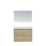 Badkamermeubel Sanilux PL 60 Greeploos Incl Spiegel En, Ophalen of Verzenden, Nieuw