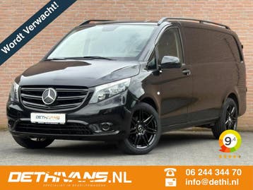 Mercedes-Benz Vito L2H1 | Financial Lease voor 454 p/mnd, Automaat, Stof, Gebruikt, Zwart