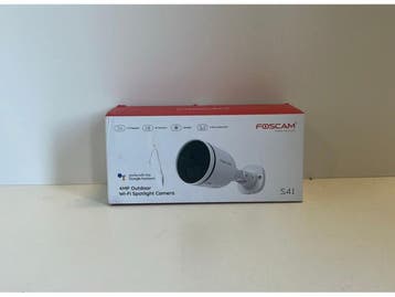 Foscam S41-W - Beveiligingscamera - 4MP Dual-Band -, Verzenden, Zo goed als nieuw
