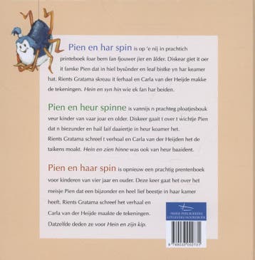 Pien en haar spin 9789033002731 Rients Gratama, Boeken, Kinderboeken | Kleuters, Verzenden, Gelezen, Rients Gratama