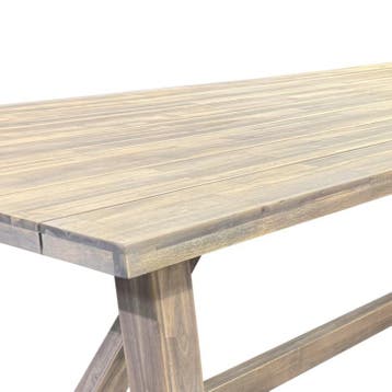 Taranto Ravello dining tuinset 250x100xH76 cm 7 delig rope, Tuin en Terras, Tuinsets en Loungesets, Ophalen of Verzenden, Nieuw