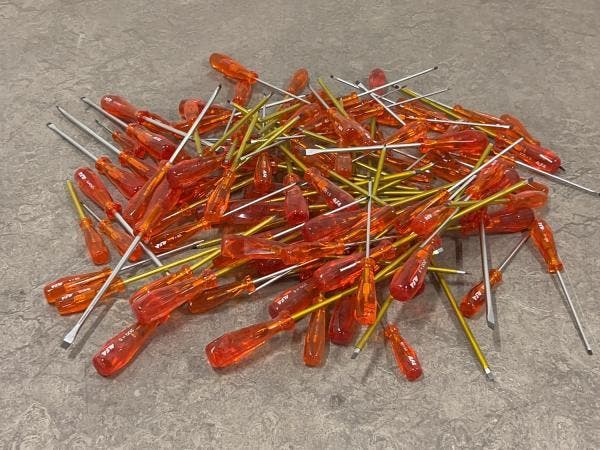 Veiling - Alfa partij schroevendraaiers, Doe-het-zelf en Verbouw, Gereedschap | Handgereedschap, Nieuw