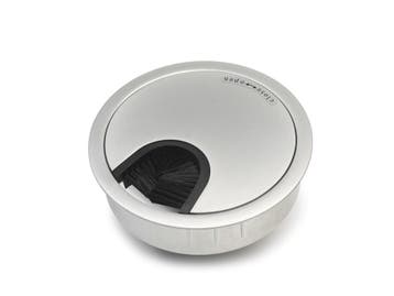 60Mm Metalen Kabelbeheer Grommet Matte Chroom - 49.80.012, Verzenden, Nieuw, Overige typen