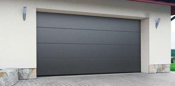 Garagedeur sectionaal B3000 x H2500 Garagepoort, Doe-het-zelf en Verbouw, Ophalen of Verzenden, Metaal, 120 cm of meer, 215 cm of meer