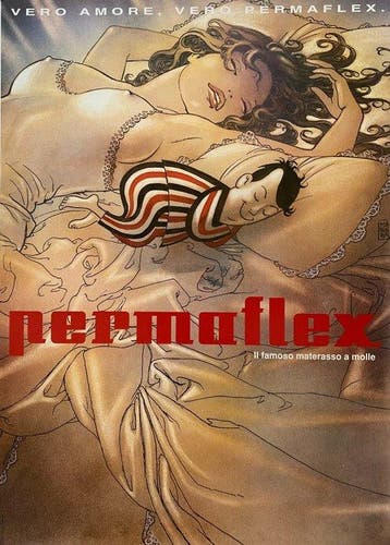 Milo Manara - PERMAFLEX  Vero Amore - Jaren 1970