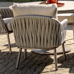 Donato Cannes low dining tuinset 160xH69 cm 8 delig, Tuin en Terras, Tuinsets en Loungesets, Ophalen of Verzenden, Nieuw