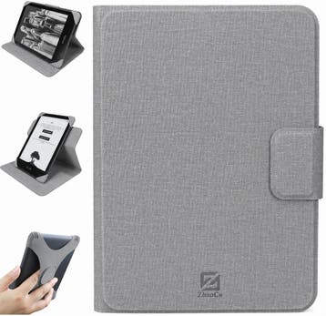 ZhaoCo Universele Case voor 7 Inch eReader - Magnetisch - Gr, Computers en Software, Verzenden, Nieuw