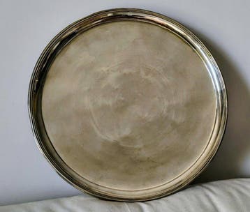 Presenteerblad - Zilver, Antiek en Kunst