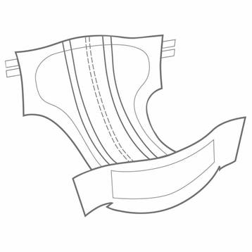 Premium Unisex (incontinentie) Luiers voor volwassenen | Kie, Ophalen of Verzenden, Nieuw