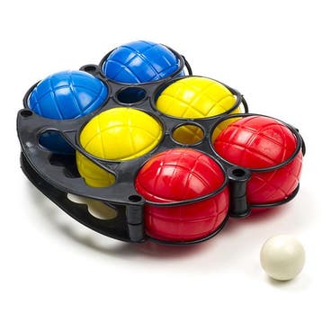 Jeu de boules set | 6-delig (Gekleurd, Draagnet), Verzenden, Nieuw