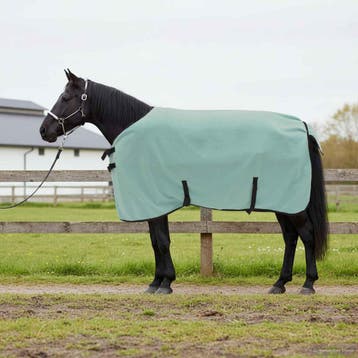 vidaXL Paardendeken Speciale Groen 115 cm Polyester Fleece, Dieren en Toebehoren, Verzenden, Nieuw