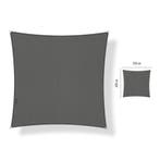 Schaduwdoek 3x3 vierkant Cool grey, Ophalen of Verzenden, Nieuw