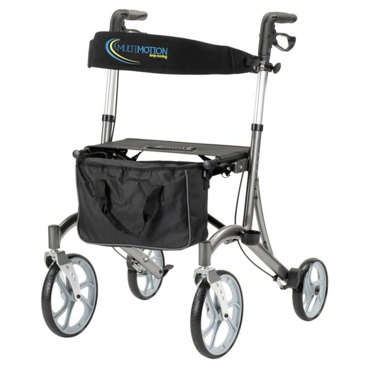 MultiMotion Cruiser lichtgewicht rollator - Grijs, Diversen, Rollators, Ophalen of Verzenden