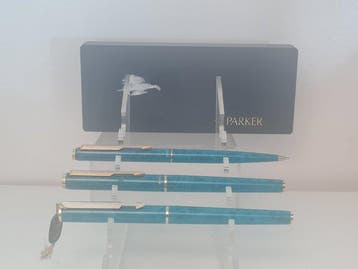 Parker - 95 et arrow bleu turquoise (stylo à plume, stylo à, Nieuw