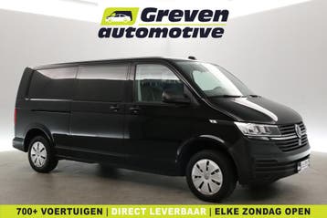 Volkswagen Transporter 2.0 TDI L2H1 | Airco | 3 Zits |, Volkswagen, Zwart, Nieuw, Lease
