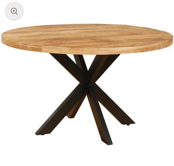 Ronde en Ovale Eettafels mangohout nog enkele beschikbaar!, Ophalen, Overige materialen, 100 tot 150 cm, Nieuw