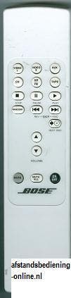 Afstandsbediening Bose rc-20, Audio, Tv en Foto, Afstandsbedieningen, Ophalen of Verzenden, Nieuw, Origineel