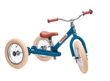 Trybike 3 wieler Steel loopfiets Matt Blue (Kinderen), Ophalen of Verzenden, Nieuw