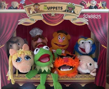 Disney-The Muppets-Jim Henson-8 Handpoppen /