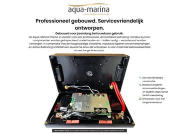 Aqua-Marina ProLine 12.8V 105Ah LiFePO4 Accu ECE R10 H190, Ophalen of Verzenden, Nieuw