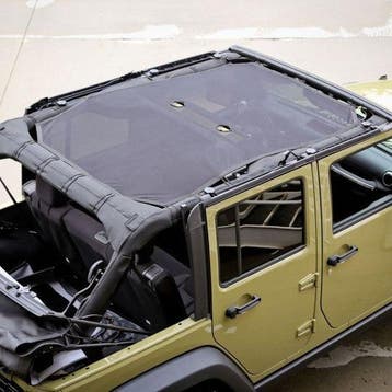 Rugged Ridge Eclipse Sun Shade Full 4-Dr 07-18 Jeep Wrangler, Auto diversen, Ophalen of Verzenden