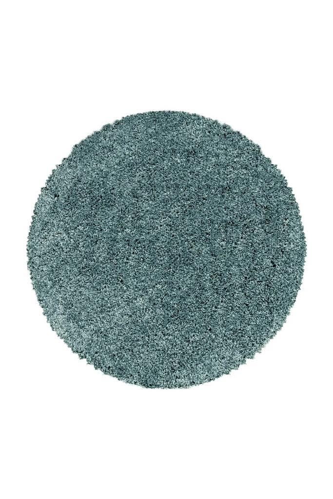 Rond Shaggy Vloerkleed | Sydney | Aqua | 160x160 cm, Huis en Inrichting, Stoffering | Tapijten en Kleden, Verzenden