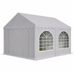 Partytent 3 x 4 meter PVC Premium kleur Grijs (3x4 meter), Tuin en Terras, Partytenten, Verzenden, Nieuw, 2 meter of meer, Partytent