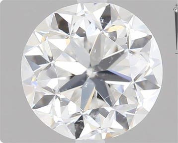 1 pcs Diamant (Natuurlijk) - 1.00 ct - Rond - D (kleurloos), Nieuw